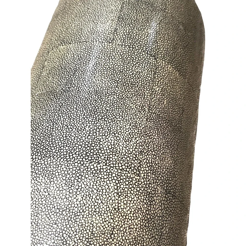 Tozai Home Khaki Crackle Porcelain Tall Vase 20.5”
